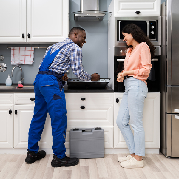 what kind of warranty do you offer on your cooktop repair services in Oakland NJ